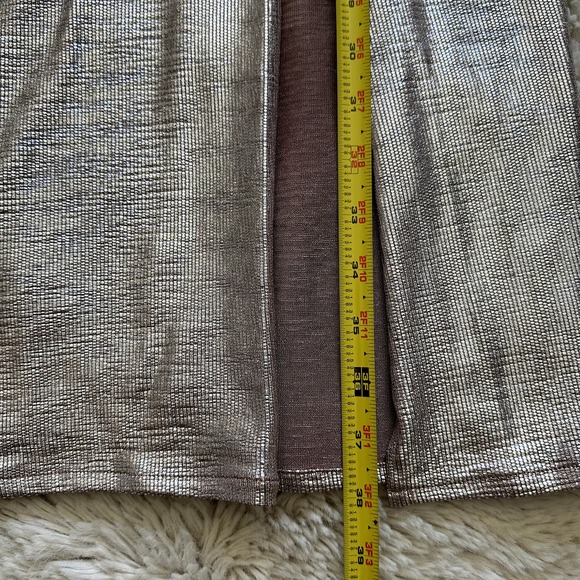 NWT* SOLD OUT* Natalie Rolt X REVOLVE Saskia Skirt in Silver Size 1 (SMALL) - Picture 6 of 11